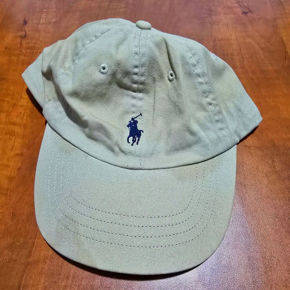 Polo Ralph Lauren Vintage Classic Cotton Adjustable Embroidered Stitch Logo Hat